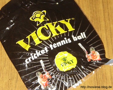 vicky cricket tennis ball